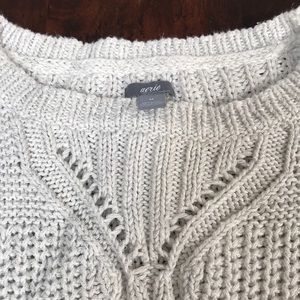 cropped sweater from aerie